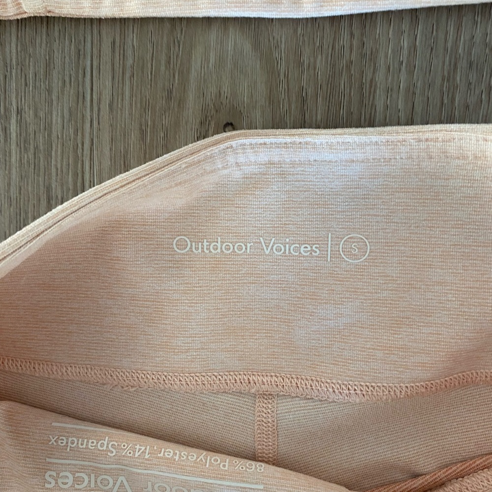 Outdoor Voices Compression Leggings and matching Sport Bra Size Small - Picture 4 of 8